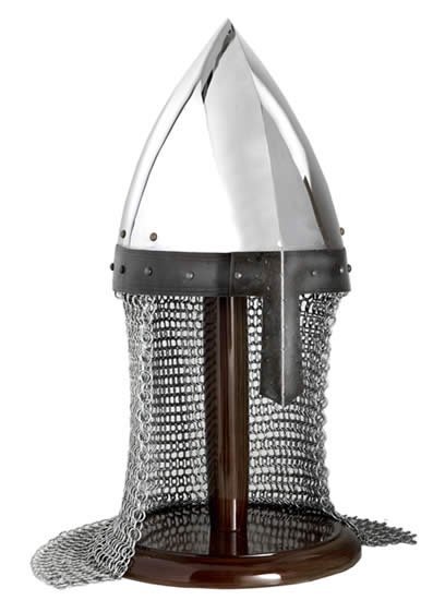 Norman Helmet with chain mail