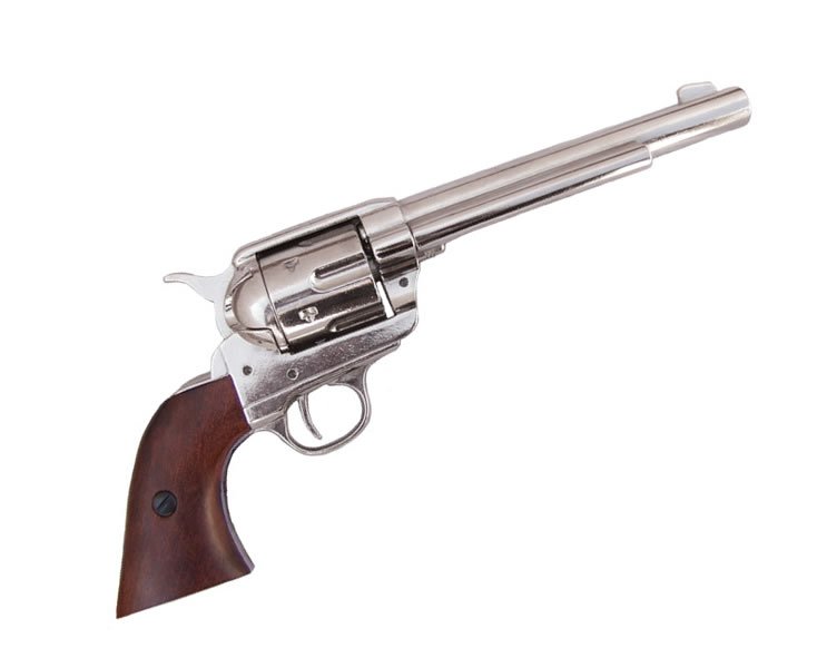 USA cavalry revolver Colt, 1873 - Nickled
