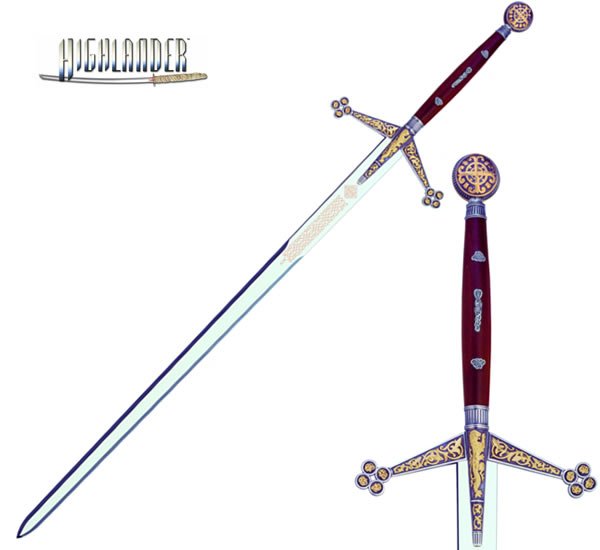 "The Best of Highlander" Claymore, golden
