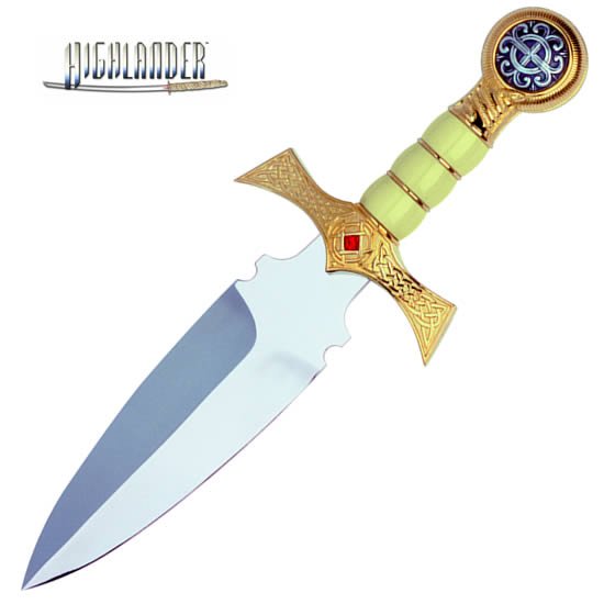 "The Best of Highlander" Claymore Dagger, golden
