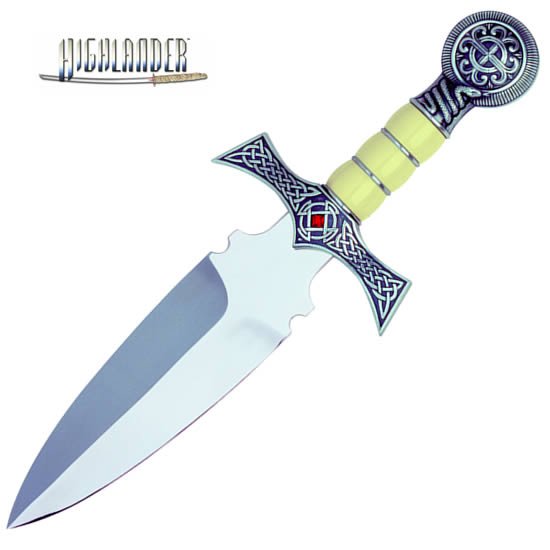 "The Best of Highlander" Claymore Dagger, Silver