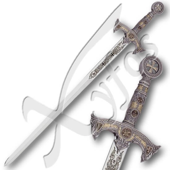 Espada Templarios Plata