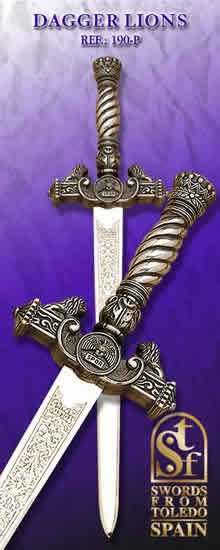 Dagger Lions, silver