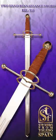 Two-hands Rennaissance Sword