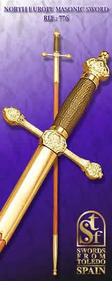 Masonic North Europe Sword