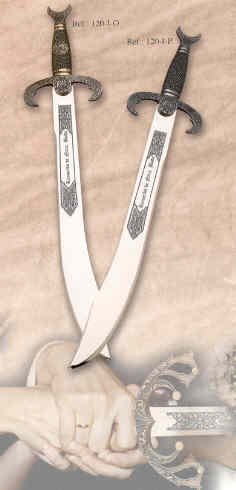 Scimitar, old gold